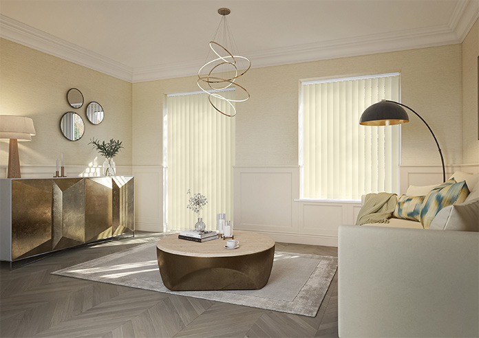Crossweave, Beige - Vertical Blind - Image 7
